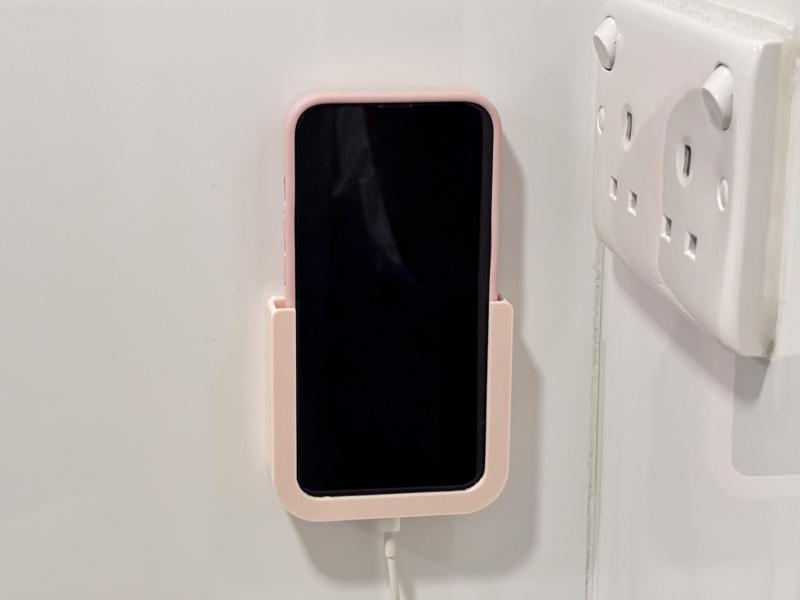 phone wall mount holder