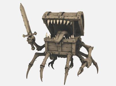 Spider-Leg Chest Monster mimic