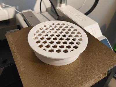HoneyFlow Wall Vent – 100mm Hex Air Cover