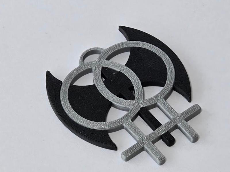 Dyke March London based logo (lesbian&dyke symbol)