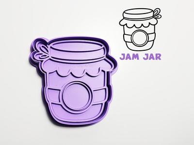Jam Jar Cookie Cutter / Stamp