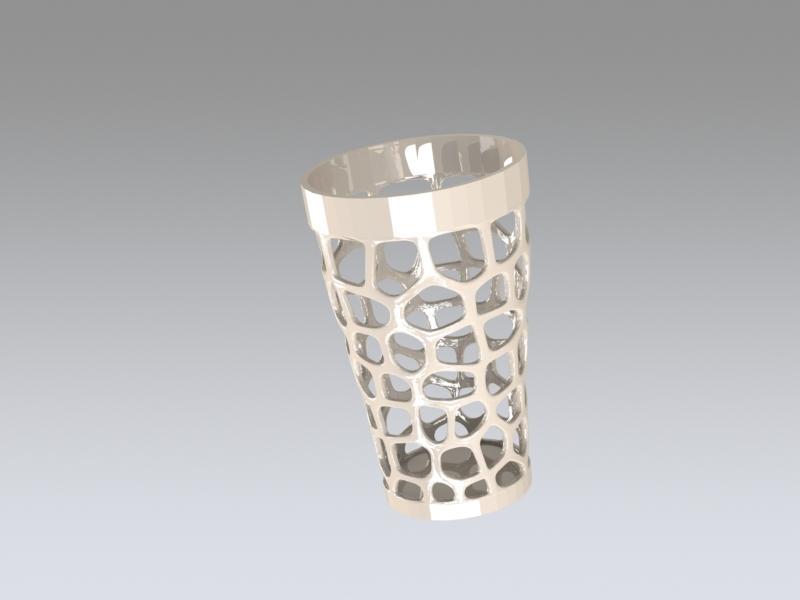 VORONOI PLASTIC CUP HOLDER