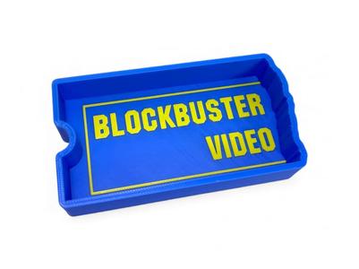 Blockbuster Video Bowl/Tray For Change or Candy