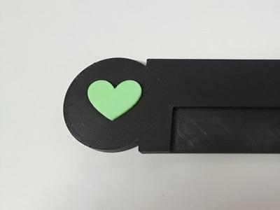 Heart badge