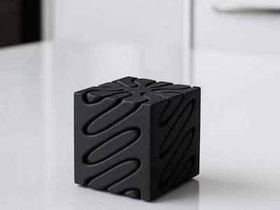 Spiral Pass Through Cube