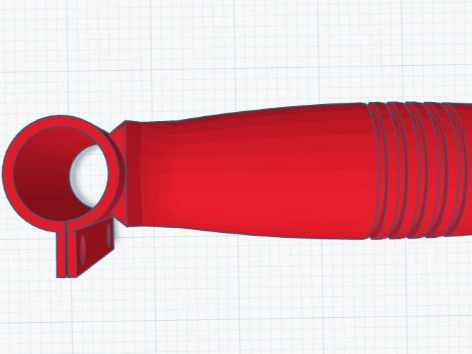 New blowgun foregrip