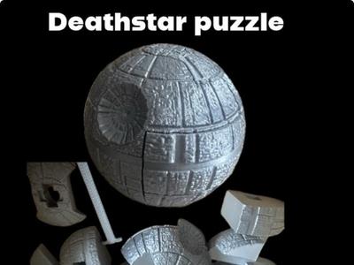 Deathstar 16 piece puzzle