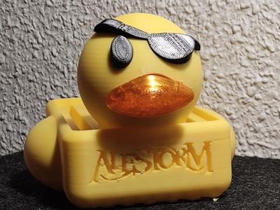 ALESTORM Ducky rectangular soapdish