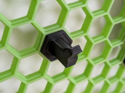Honeycombstorage wall adapter hookwithinsert
