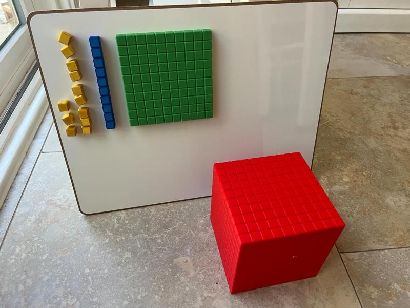 Base 10 Magnetic Blocks