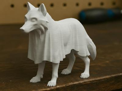 The Ghost Wolf – Halloween Statue Figurine 3D