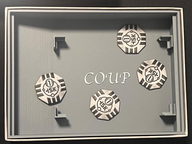 Coup - board game insert