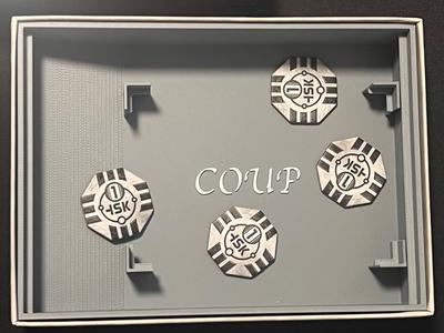 Coup - board game insert