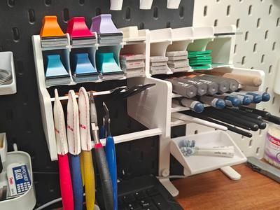 Gunpla model tool rack for skadis