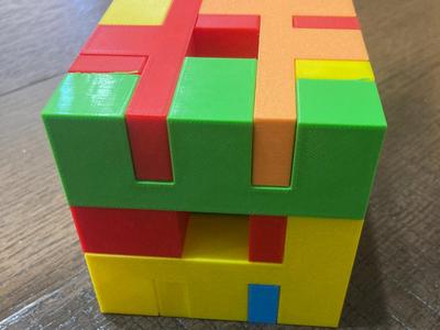 9 Piece Cube Puzzle