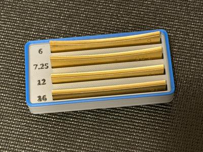 Gridfinity Stewmac Jaws Fret Press Inserts Holder