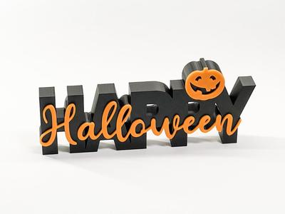 Decorative Display - Happy Halloween