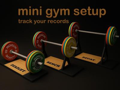 mini gym setup