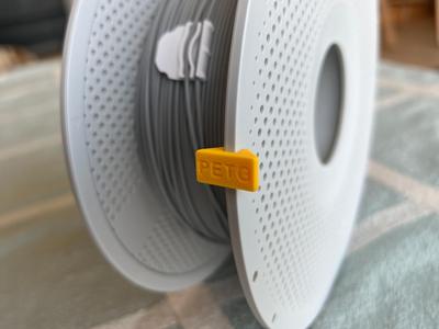 Spool Filament Type Tags