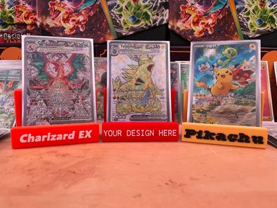 Pokemon and Sports Card Stands