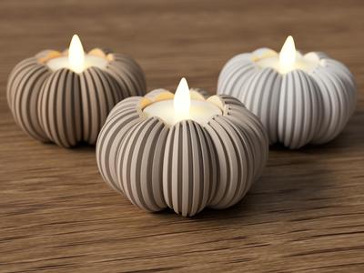 Pumpkin Tealight Holder