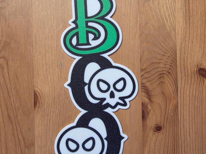 Halloween Boo Wall Art