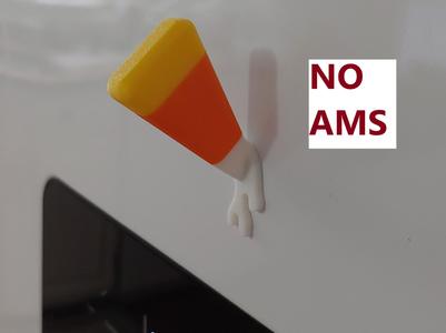 Melting Candy Corn Magnet ( 8x2 and 10x2 Magnet )