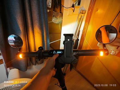 Segway Ninebot E2 Pro handlebar mirror adapter