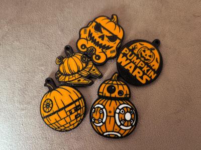 Halloween Pumpkin Wars (Star wars) mag. and key.