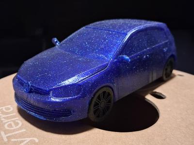 VW GOLF KIT SCALE MODEL 