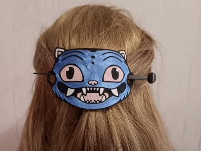 Derpy Tiger inspired hair accessory