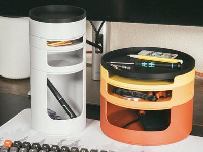 Stackable Round Trays