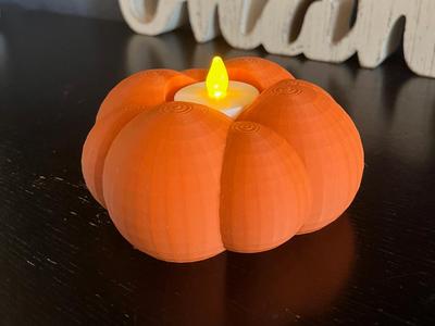 Pumpkin Candle Holder