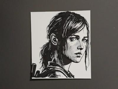 The Last of US Ellie - HueForge