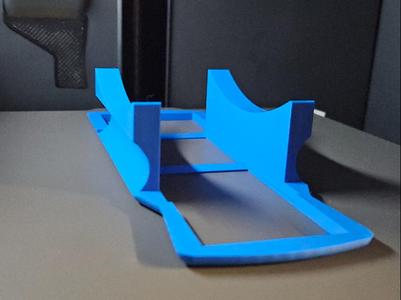 Cereal box spool holder 