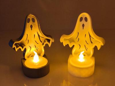Halloween Ghost Tealight Stand
