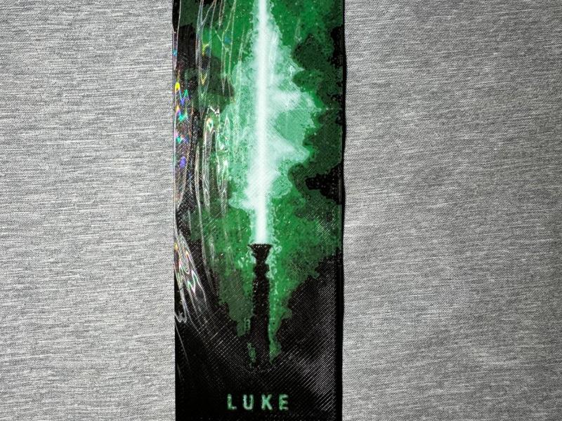 Luke Skywalker Light Saber Bookmark - Flatforge