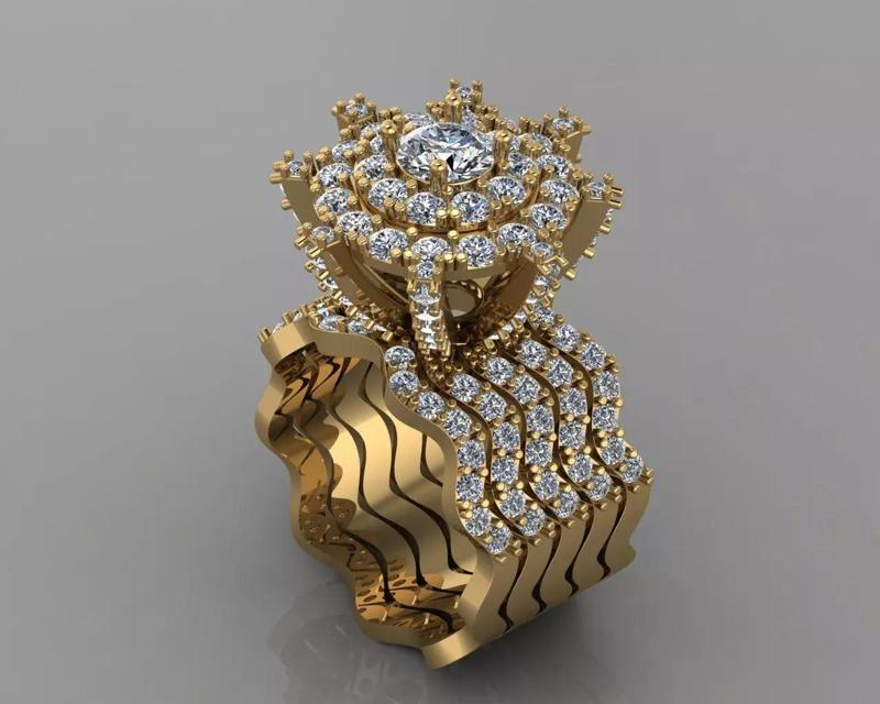 Woman Engagement Ring