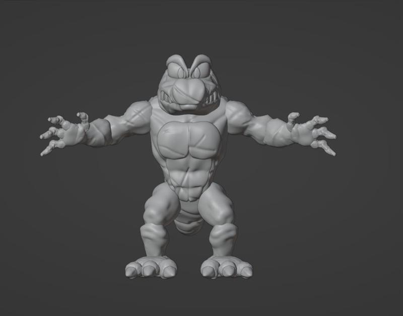 Rockkroc- Donkey Kong Ciuntry Crocodile Enemy