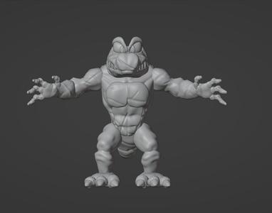 Rockkroc- Donkey Kong Ciuntry Crocodile Enemy