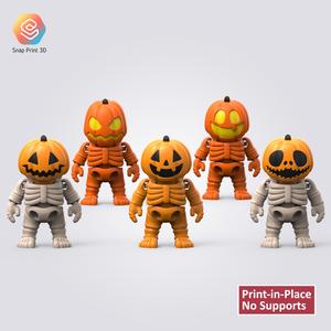 Flexi Articulated Halloween Pumpkin