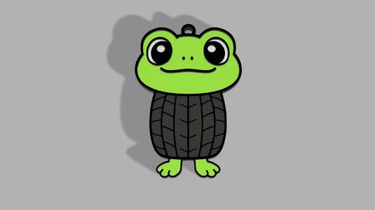 Boneca Ambalabu - Italian Brainrot Frog