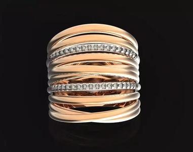 wide ring  De Grisogono 756