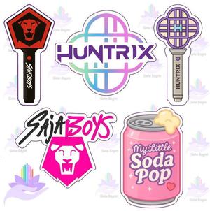 set 5 HUNTRIX SAJA BOYS / KPOP DEMON HUNTERS / KPOP GUERRERES