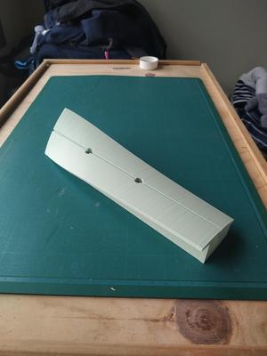 F1M Prop Block Indoor Free Flight 7% camber