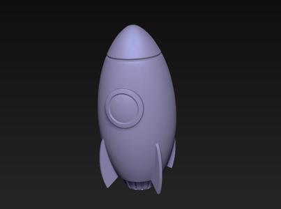 Cartoon Rocket