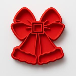 CHRISTMAS BOW COOKIE CUTTER