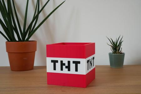 TNT Block Vase - Minecraft Edition