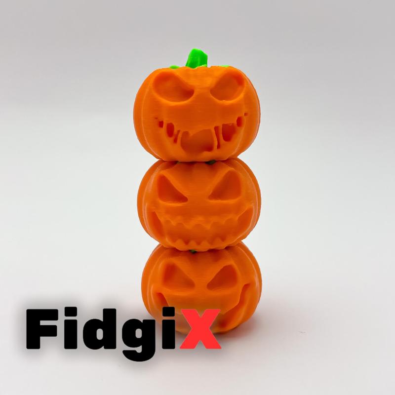 Spiral Pumpkin Totem