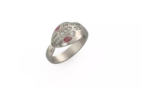 Serpentyi snake ring 3D Print Model C41